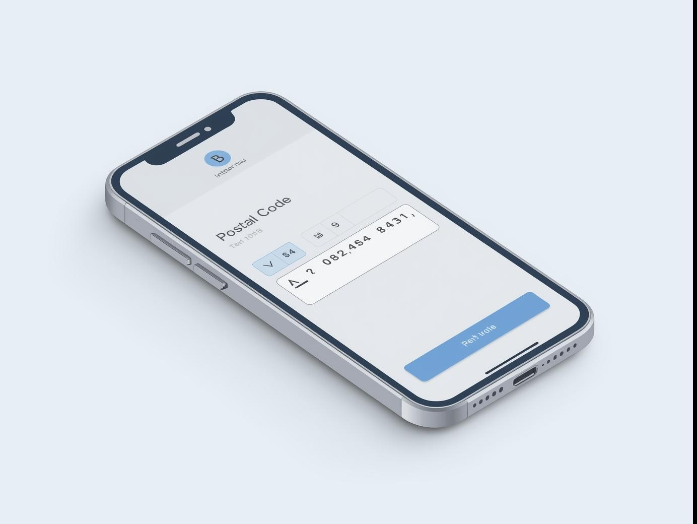 郵便番号を入力